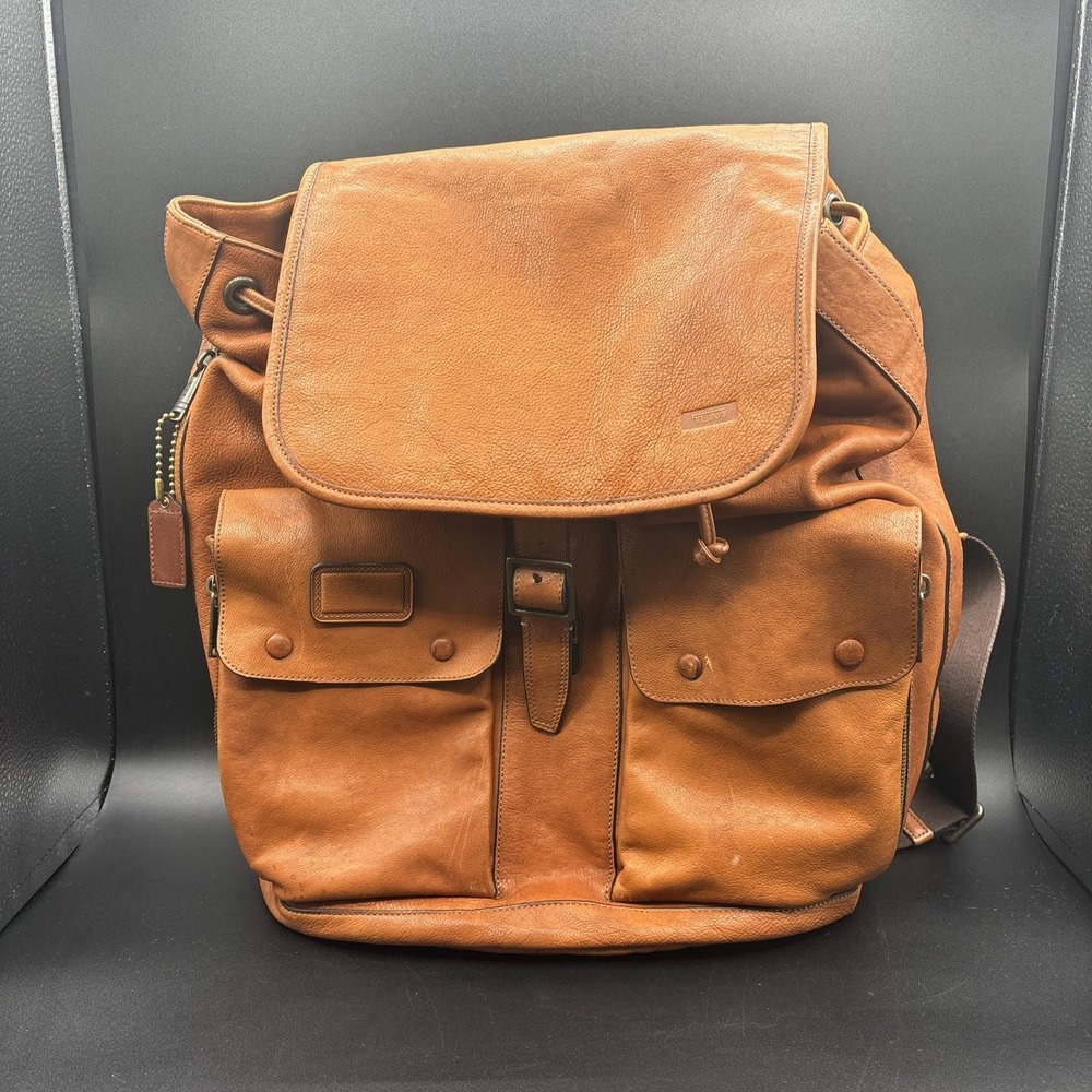 TUMI 35th Anniversary Limited‎ Backpack Sienna Brown Pre-owned Leather Bag